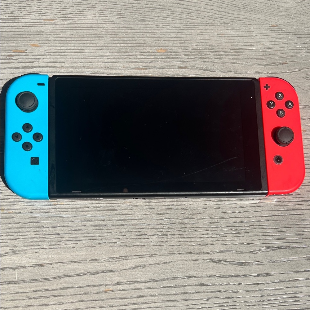 Nintendo Handheld Console - Bright Red and Blue